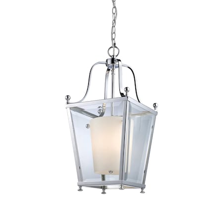 Z-Lite Ashbury 3 Light Pendant, Chrome 178-3
